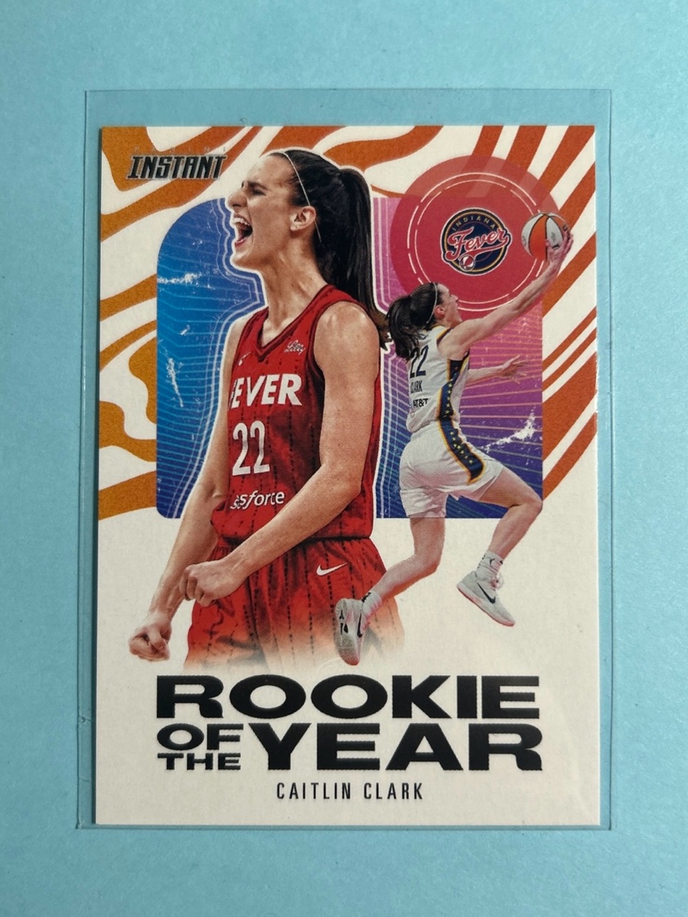 2024 Panini Instant WNBA Rookie of the Year CCROY Caitlin Clark RC /115750!!❤️